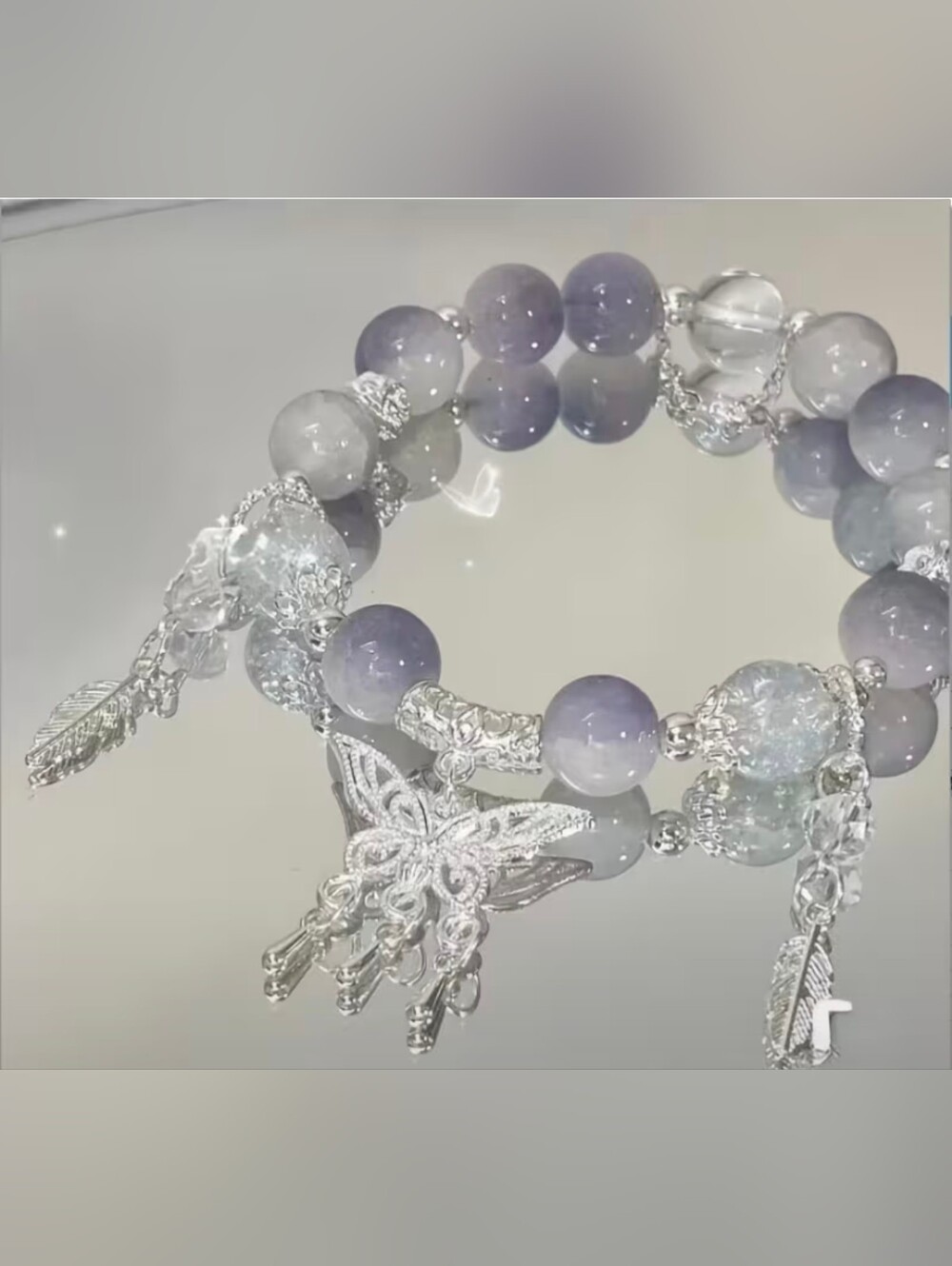 Butterfly Purple Bracelet. New